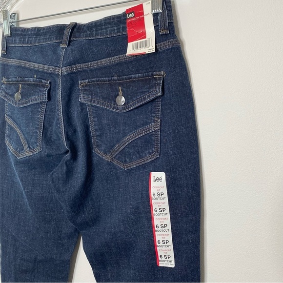 Lee Comfort Fit Sinfully Soft Barely Bootcut Jeans - Picture 5 of 8